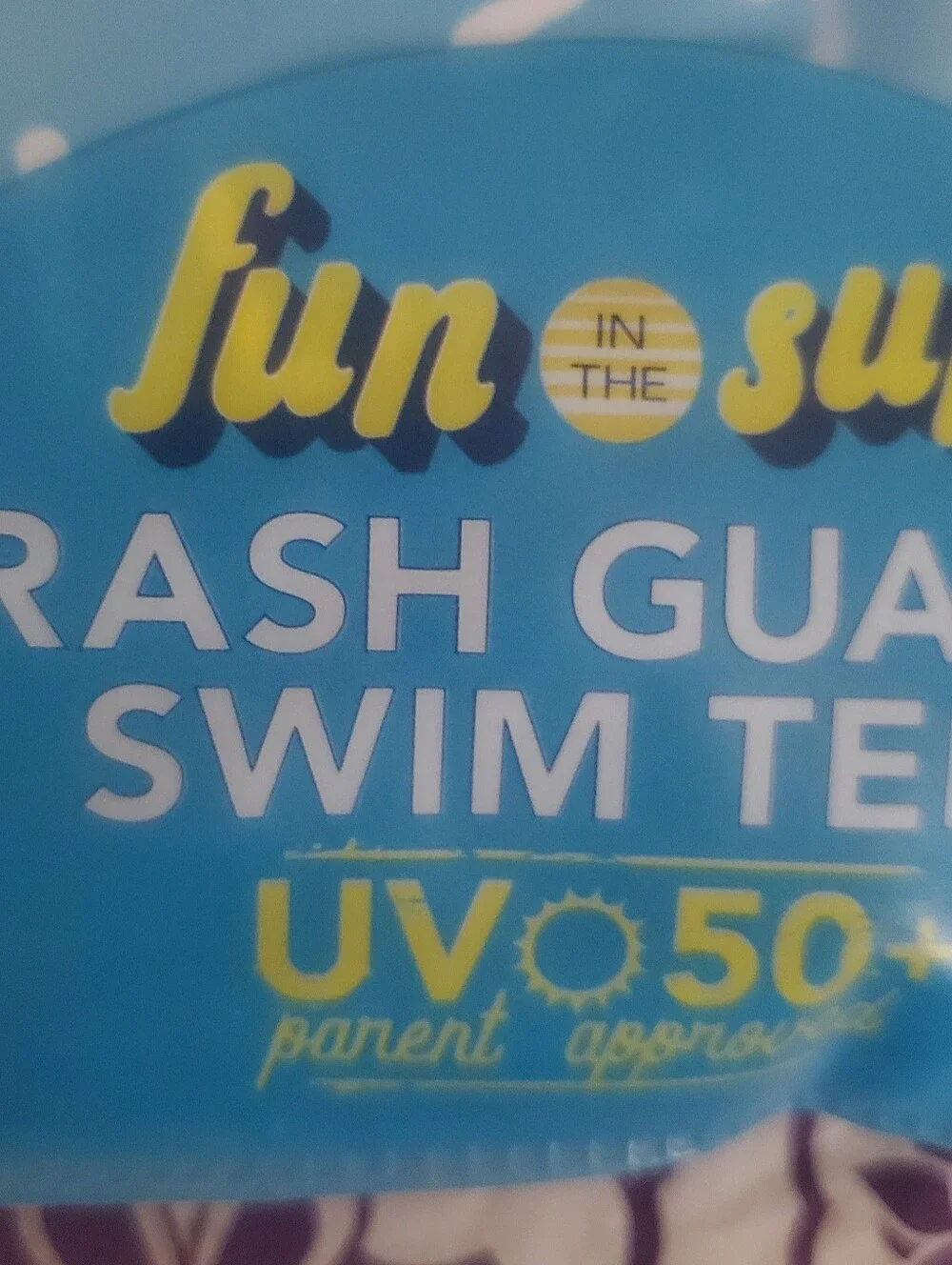 2 New Juice Box Girls Rash Guard Swim Tees